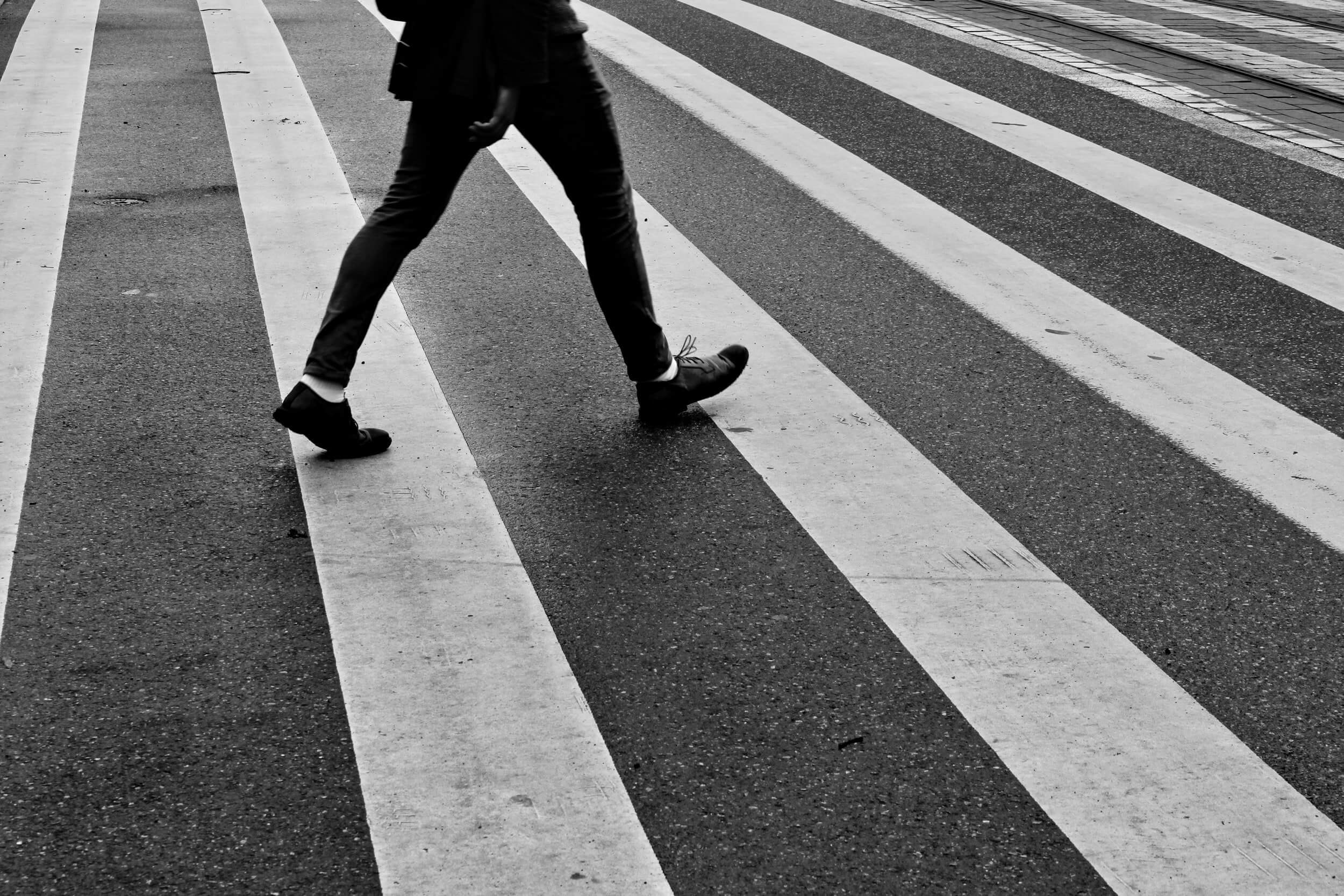 Pedestrian walking